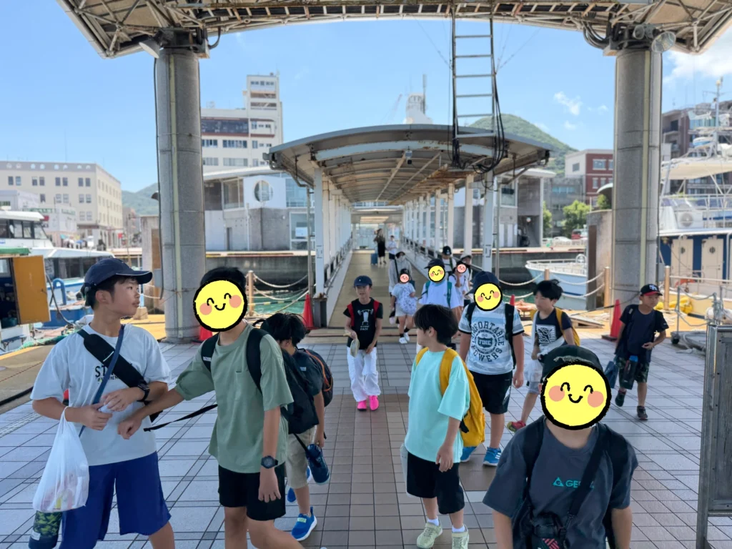 門司港フェリー乗り場の様子